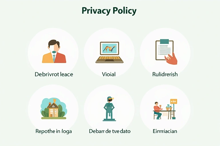Iconos que representan el derecho de acceso, rectificación y eliminación de datos.